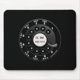 Wählscheibe Mousepad