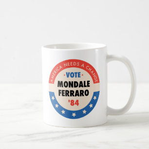Wählt Mondale/Ferraro '84 Kaffeetasse
