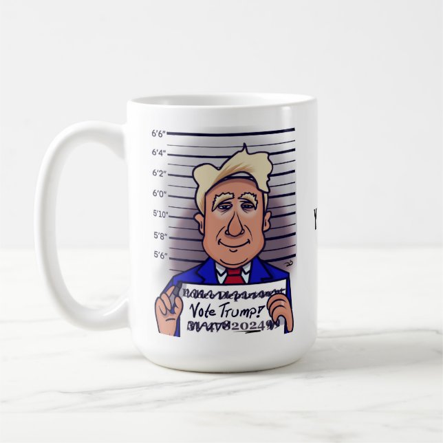Wählt Trump Classic-Tasse Kaffeetasse (Links)