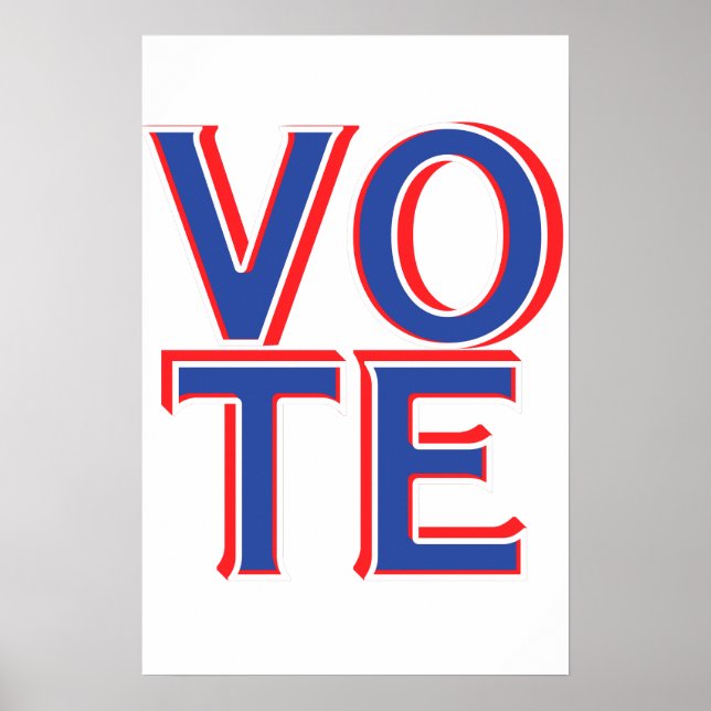 Wählt Wall Poster politische Kampagne Merchandise (Vorne)