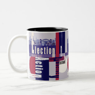 Wahltag Zweifarbige Tasse