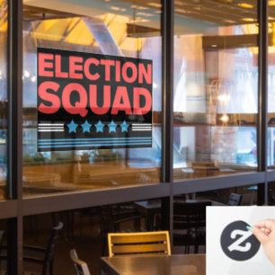 Wahlteam 2024 Wahl Demokrat Republikaner Fensteraufkleber