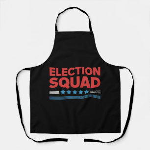 Wahlteam 2024 Wahl Demokrat Republikaner Schürze
