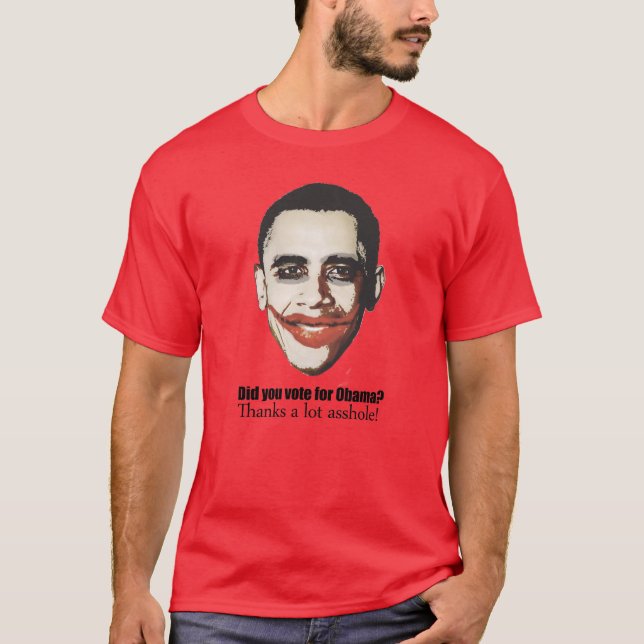 Wählten Sie für Obama T-Shirt (Vorderseite)