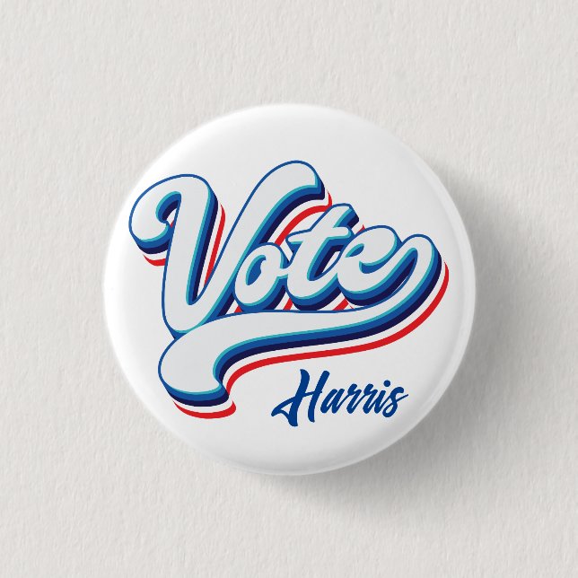 Wahltypografie Button (Vorderseite)