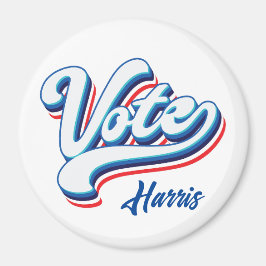 Wahltypografie Magnet