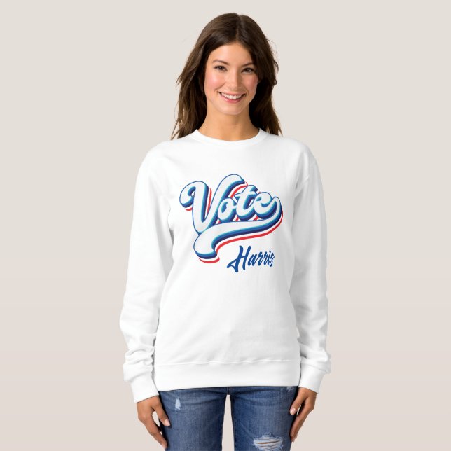 Wahltypografie Sweatshirt (Vorne ganz)