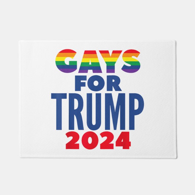 Wahlversprechen für Trump 2024 Fußmatte (Vorderseite)