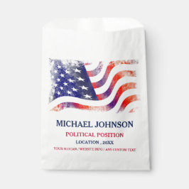 Wahlwerbung in Amerika Geschenktütchen