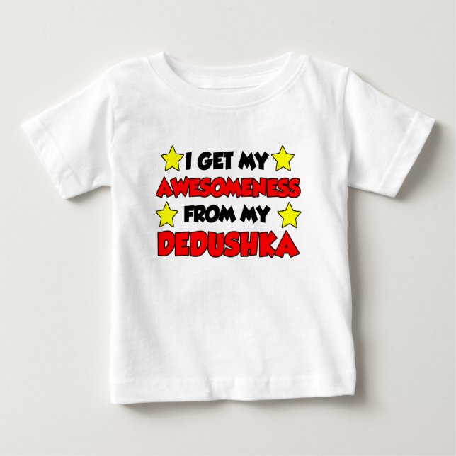 Wahnsinn von Dedushka Baby T-shirt (Vorderseite)