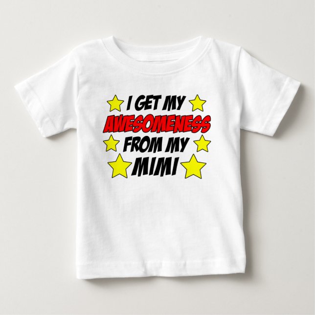 Wahnsinn von Mimi Baby T-shirt (Vorderseite)