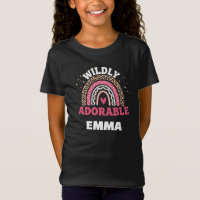 "Wahnsinnig süßes personalisiertes Mädchen-Shirt -