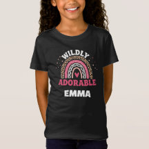 "Wahnsinnig süßes personalisiertes Mädchen-Shirt -