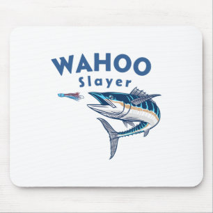 Wahoo Slayer Salzwasser-Angeln Wahoo  Mousepad