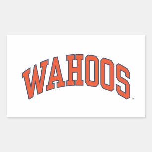 WAHOOS RECHTECKIGER AUFKLEBER