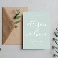 Wahre Einfachheit 1 Minimalistische Hochzeit aus M