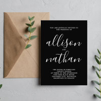 Wahre Einfachheit 1 Minimalistische Hochzeit