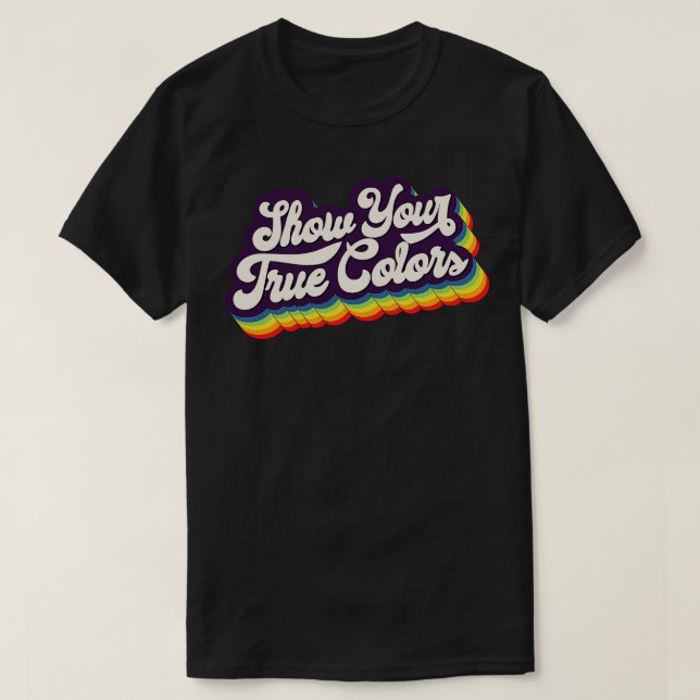 Wahre Farben T-Shirt (Design vorne)