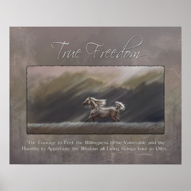 Wahre Freiheit Poster (Vorne)