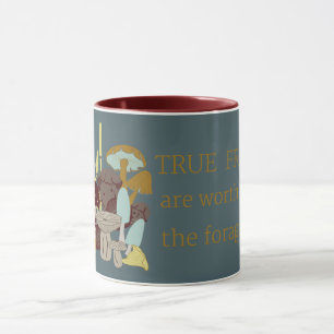 Wahre Freunde sind das Futter wert Tasse