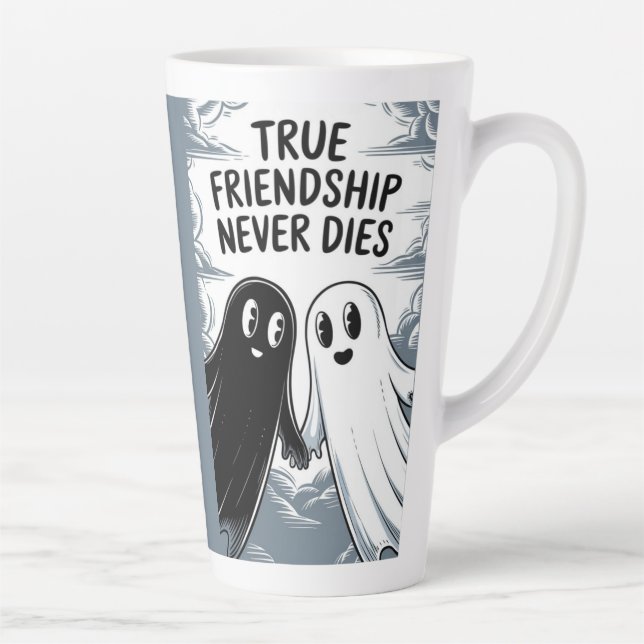 Wahre Freundschaft stirbt nie Geister, die Hände h Milchtasse (Rechts)