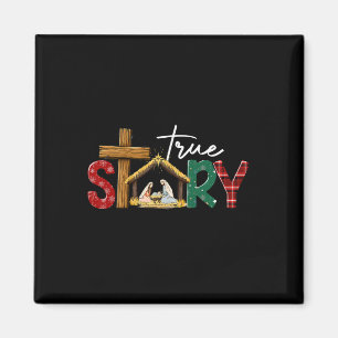 Wahre Geschichte Christi Geburt Weihnachten Jesus  Magnet