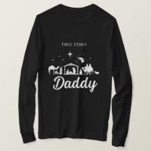 Wahre Geschichte Weihnachten Daddy Familie Pyjama