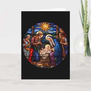 Wahre Geschichte Weihnachten Jesus Christliche Män Karte