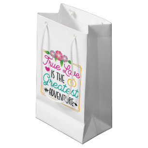 Wahre Liebe beste Abenteuerparty Kleine Geschenktüte