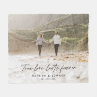 Wahre Liebe Foto Modernes, personalisiertes Gesche