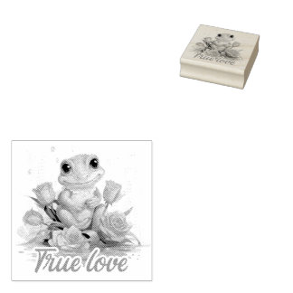 Wahre Liebe Gummistempel