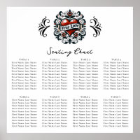 Wahre Liebe Herz Tattoo Aufkleber Hochzeit