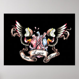 wahre Liebe immer Poster