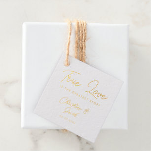 Wahre Liebe ist die Beste Geschichte - Elegante Ho Geschenkanhänger