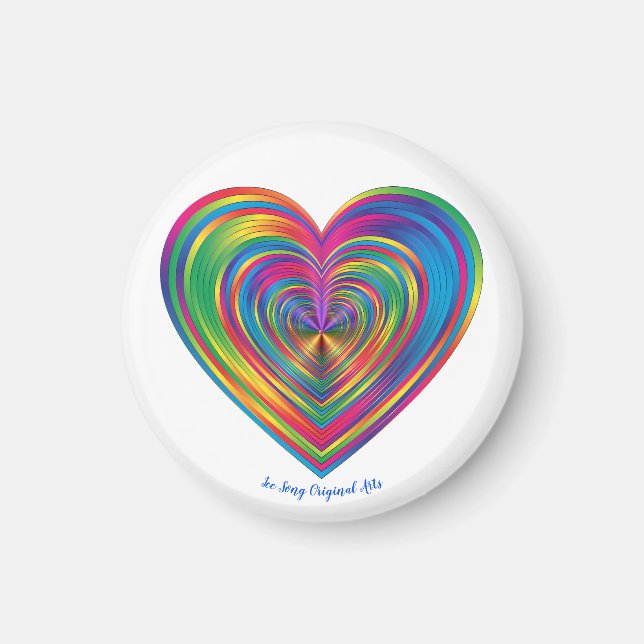 Wahre Liebe ist gut Magnet (Vorne)