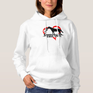 Wahre Liebe (Pferd) Hoodie