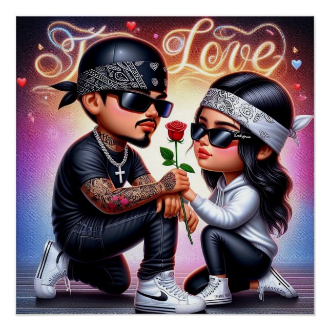 Wahre Liebe Poster (Vorderseite)