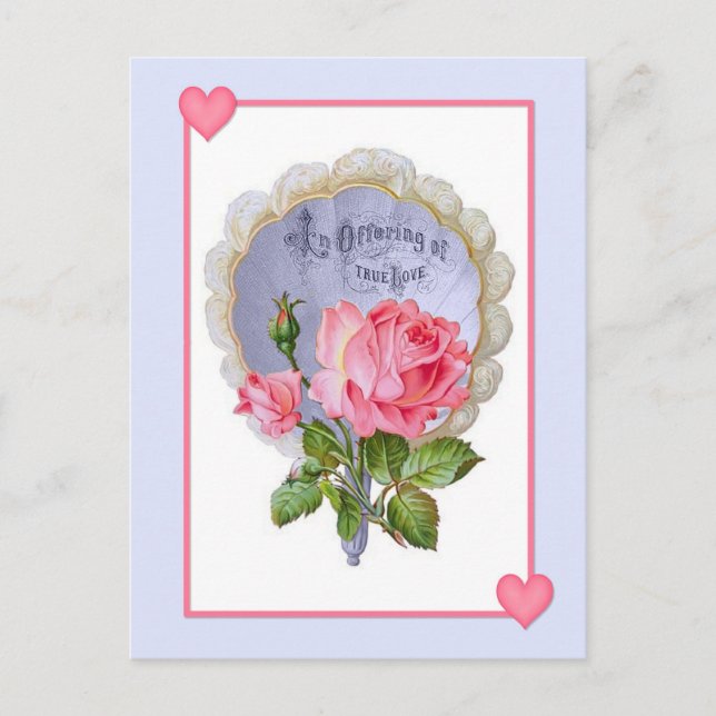 Wahre Liebe Postkarte (Vorderseite)