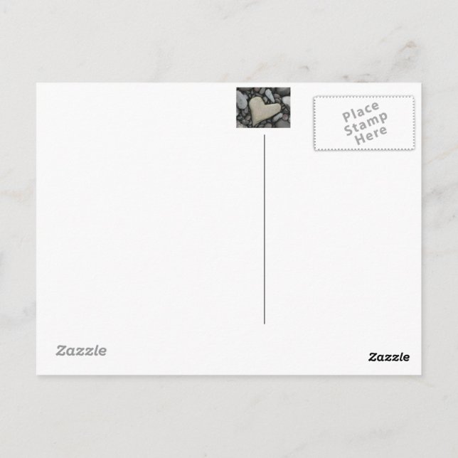 Wahre Liebe Postkarte (Rückseite)