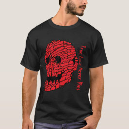 Wahre Liebe stirbt nie schäbige Kunst T-Shirt