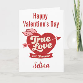 Wahre Liebe - Valentinstag  Karte