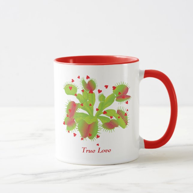Wahre Liebe-Venus Fliegenfalle Tasse (Rechts)
