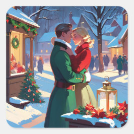 Wahre Liebe zu Weihnachten - Sticker