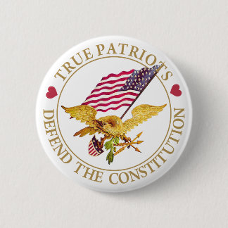 WAHRE PATRIOTEN VERTEIDIGEN DIE VERFASSUNG BUTTON