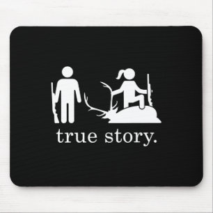 Wahre Story Jagd Mousepad