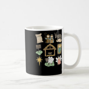 Wahre Story Luke Jesus Krippe Religiöse Christlich Kaffeetasse