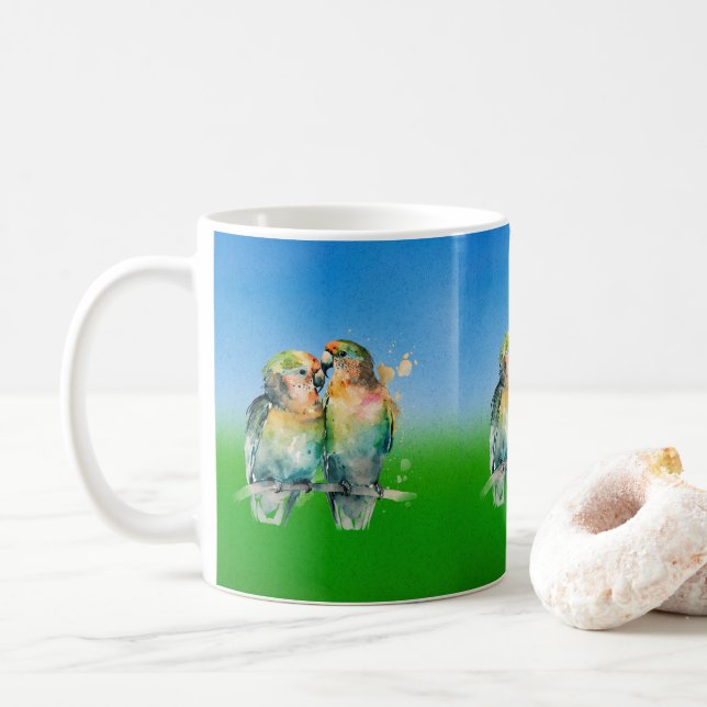 Wahre Zuhause und Leben Kaffeetasse (Mit Donut)