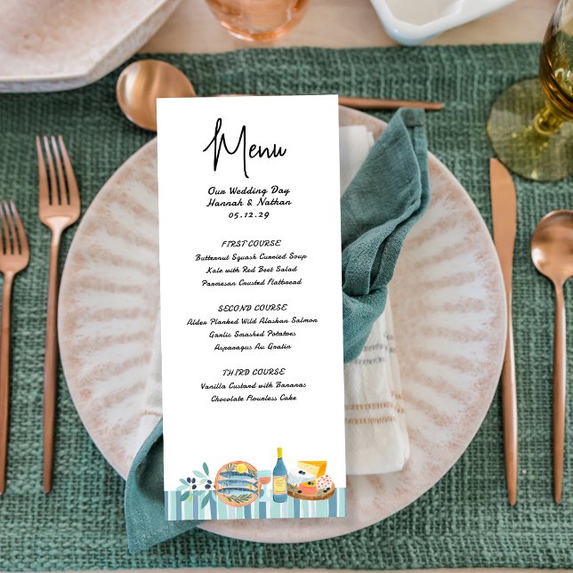 Während in Italien Menü Hochzeit (Von Creator hochgeladen)
