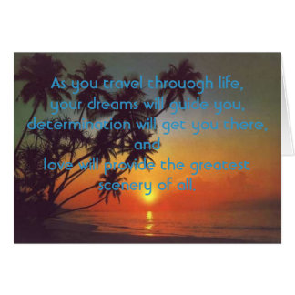 Während Sie durch das Leben reisen,