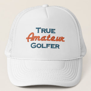 Wahrer Amateur Golfer Mesh Cap Truckerkappe